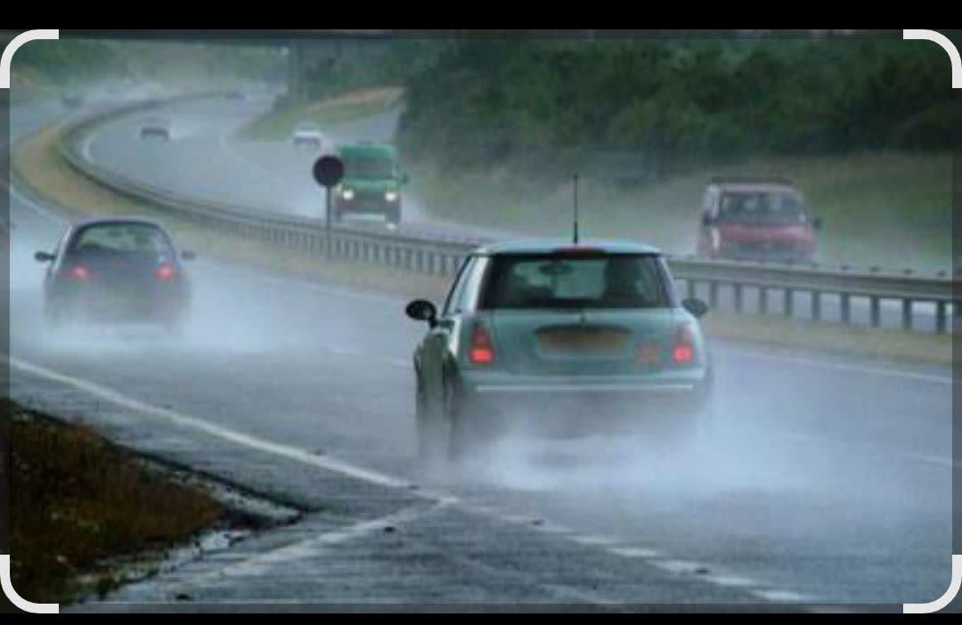 ایمنی خودرو در بارندگی